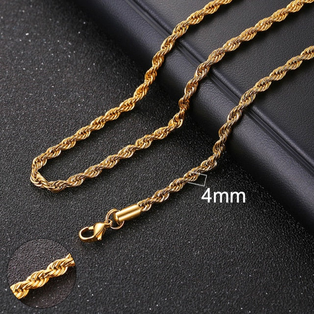 Unisex Cuban Chain Necklace